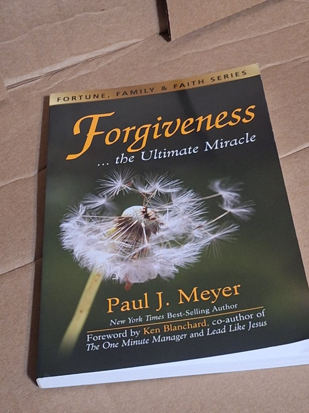 Forgiveness the ultimate miracle